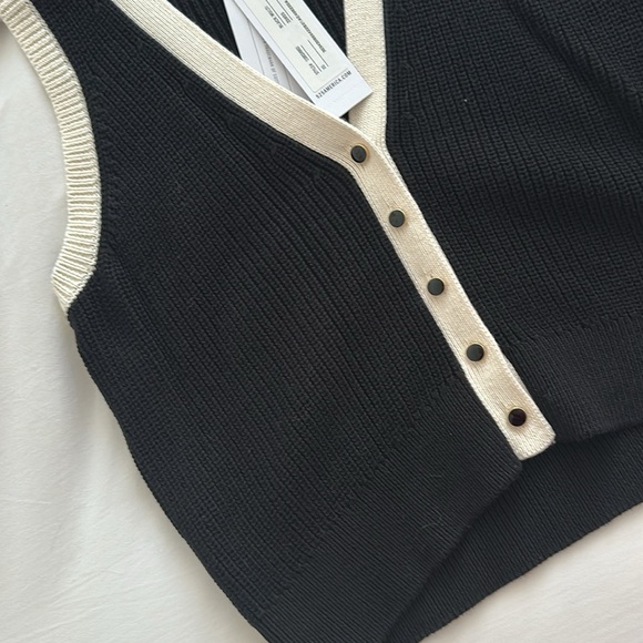 525 America tipped button up vest - Picture 6 of 6